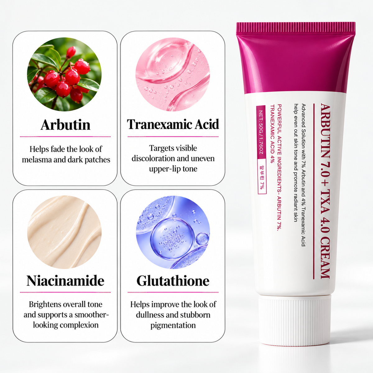 Refresh Arbutin TXA Cream